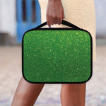 Shamrock Green (NOT Real) Glitter Print Classic Bible Case