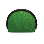 Shamrock Green (NOT Real) Glitter Print Coin Purse