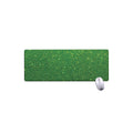 Shamrock Green (NOT Real) Glitter Print Extended Mouse Pad