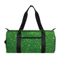 Shamrock Green (NOT Real) Glitter Print Gym Bag