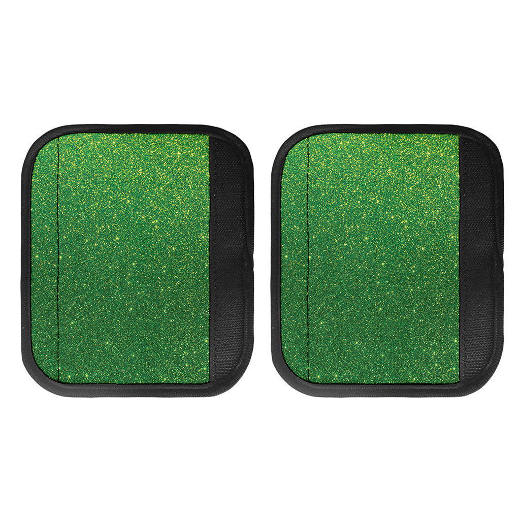 Shamrock Green (NOT Real) Glitter Print Handle Covers