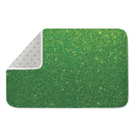 Shamrock Green (NOT Real) Glitter Print Indoor Door Mat