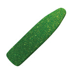 Shamrock Green (NOT Real) Glitter Print Ironing Board Cover