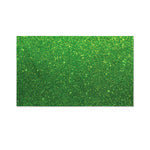 Shamrock Green (NOT Real) Glitter Print Polyester Flag