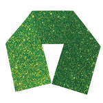 Shamrock Green (NOT Real) Glitter Print Scarf