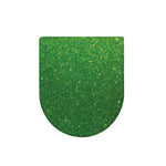 Shamrock Green (NOT Real) Glitter Print Toilet Lid Cover