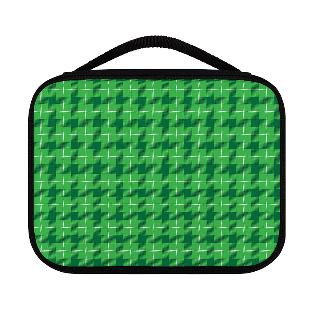 Shamrock Green Plaid Pattern Print Classic Bible Case