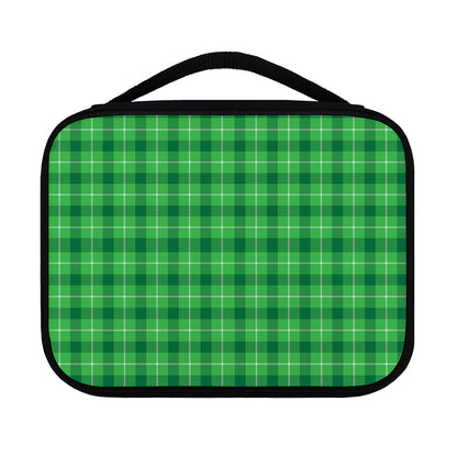 Shamrock Green Plaid Pattern Print Classic Bible Case