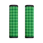Shamrock Green Plaid Pattern Print Handle Covers
