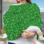 Shamrock Leaf St. Patrick's Day Print Baby Seat Cover