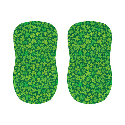 Shamrock Leaf St. Patrick's Day Print Bar Stool Covers