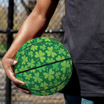 Shamrock Leaf St. Patrick's Day Print Basketball