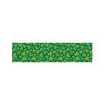 Shamrock Leaf St. Patrick's Day Print Bed Runner