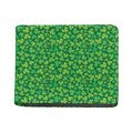 Shamrock Leaf St. Patrick's Day Print Bifold Wallet