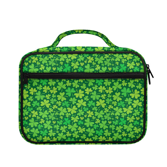 Shamrock Leaf St. Patrick's Day Print Briefcase Bible Bag