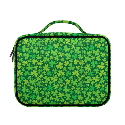 Shamrock Leaf St. Patrick's Day Print Briefcase Bible Bag