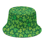 Shamrock Leaf St. Patrick's Day Print Bucket Hat