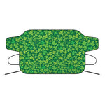 Shamrock Leaf St. Patrick's Day Print Car Windshield Snow Cover