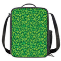 Shamrock Leaf St. Patrick's Day Print Crossbody Lunch Bag