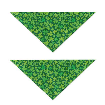 Shamrock Leaf St. Patrick's Day Print Dog Bandana