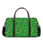 Shamrock Leaf St. Patrick's Day Print Duffle Bag