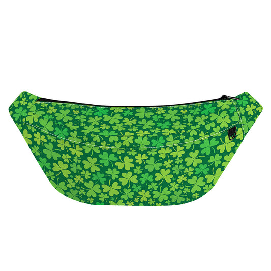 Shamrock Leaf St. Patrick's Day Print Fanny Pack