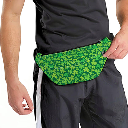 Shamrock Leaf St. Patrick's Day Print Fanny Pack
