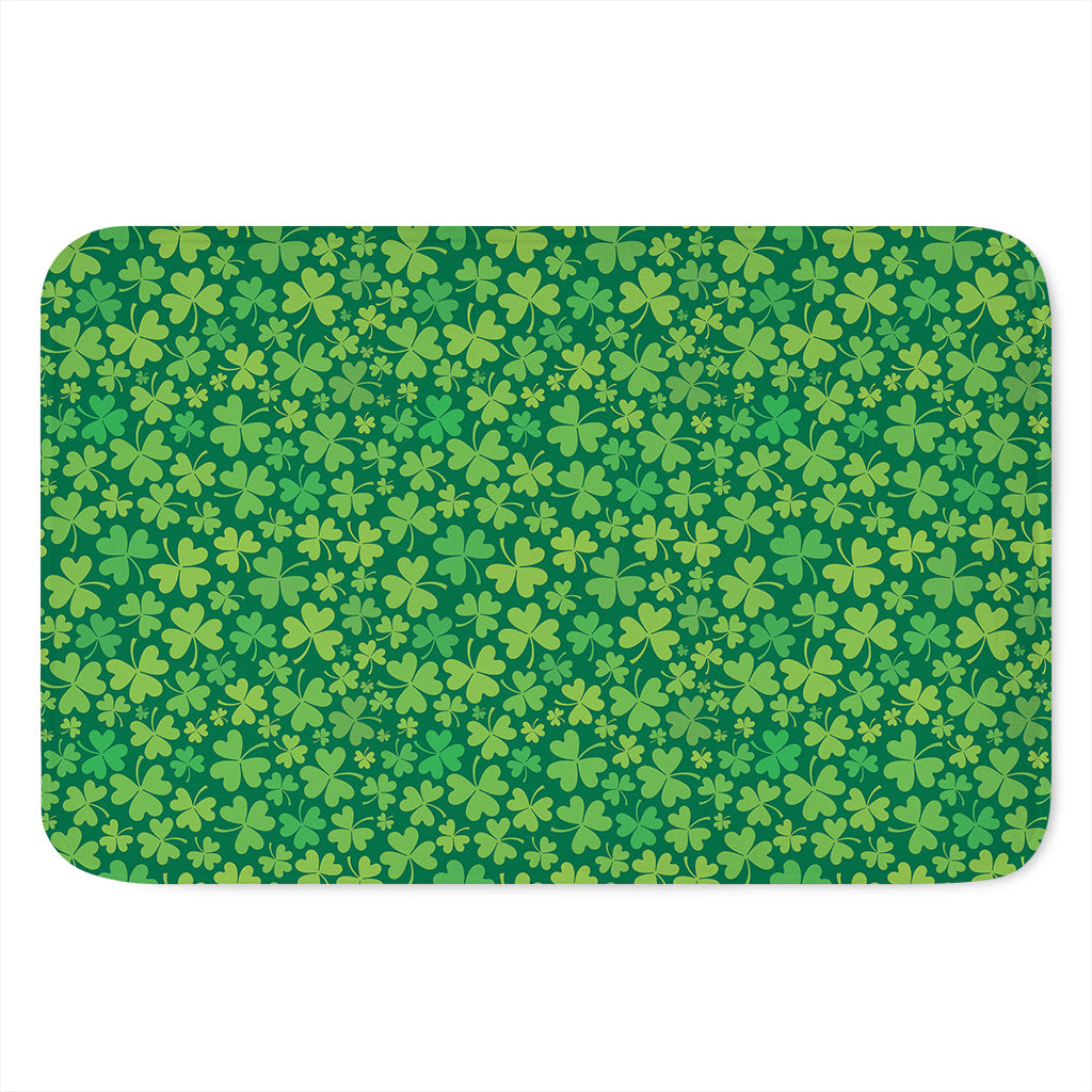 Shamrock Leaf St. Patrick's Day Print Indoor Door Mat