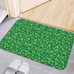 Shamrock Leaf St. Patrick's Day Print Indoor Door Mat