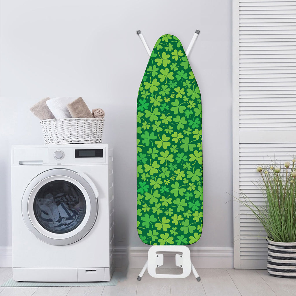 Shamrock Leaf St. Patrick's Day Print Ironing Board Cover