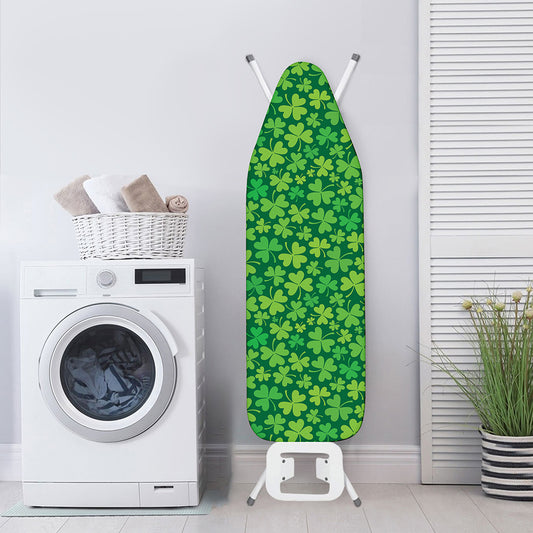 Shamrock Leaf St. Patrick's Day Print Ironing Board Cover