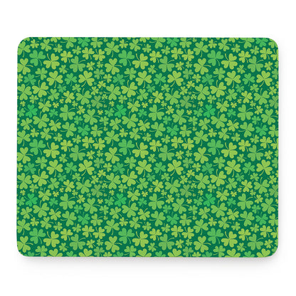 Shamrock Leaf St. Patrick's Day Print Mouse Pad