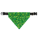Shamrock Leaf St. Patrick's Day Print Over The Collar Dog Bandana