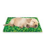 Shamrock Leaf St. Patrick's Day Print Pet Cooling Mat Cover