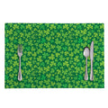 Shamrock Leaf St. Patrick's Day Print Placemat