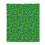 Shamrock Leaf St. Patrick's Day Print Polyester Shower Curtain