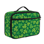 Shamrock Leaf St. Patrick's Day Print Portable Lunch Bag