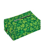 Shamrock Leaf St. Patrick's Day Print Rectangle Tissue Box Cover