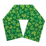 Shamrock Leaf St. Patrick's Day Print Scarf