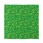 Shamrock Leaf St. Patrick's Day Print Silk Bandana