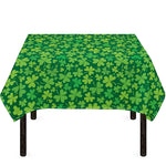 Shamrock Leaf St. Patrick's Day Print Tablecloth