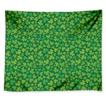 Shamrock Leaf St. Patrick's Day Print Tapestry