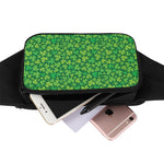 Shamrock Leaf St. Patrick's Day Print Waist Bag
