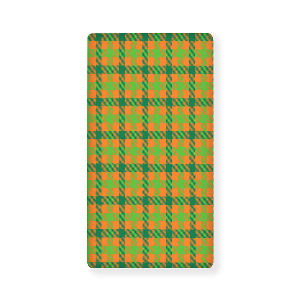Shamrock Plaid Saint Patrick's Day Print Baby Crib Sheet