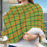 Shamrock Plaid Saint Patrick's Day Print Baby Seat Cover