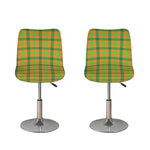 Shamrock Plaid Saint Patrick's Day Print Bar Stool Covers