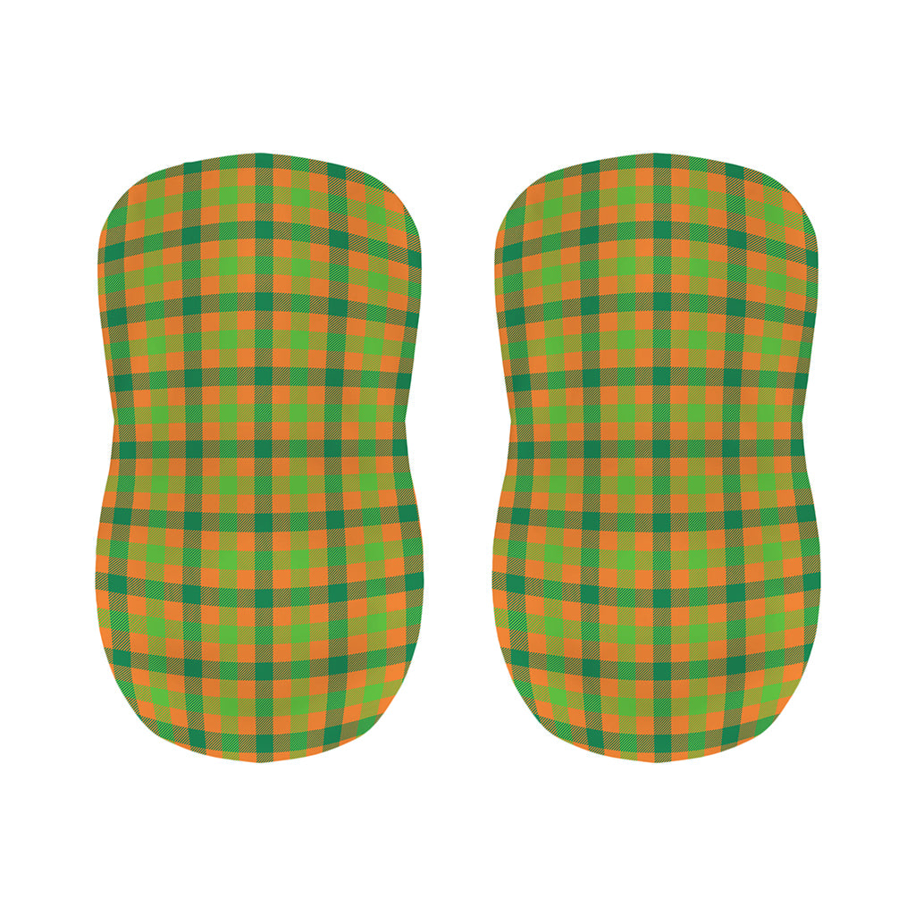 Shamrock Plaid Saint Patrick's Day Print Bar Stool Covers