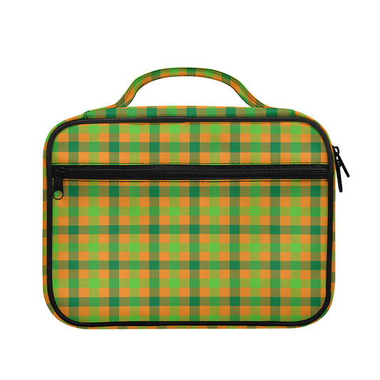 Shamrock Plaid Saint Patrick's Day Print Briefcase Bible Bag