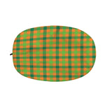 Shamrock Plaid Saint Patrick's Day Print Car Side Mirror Covers