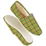 Shamrock Plaid Saint Patrick's Day Print Casual Shoes
